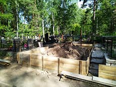 Благоустройство могилы (захоронения) Афанасьева Ратмира Алексеевича и Афанасьевой Валентины Сереевны в 2023 году в Сарове - Снимок №18