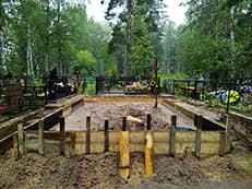 Благоустройство могилы (захоронения) Афанасьева Ратмира Алексеевича и Афанасьевой Валентины Сереевны в 2023 году в Сарове - Снимок №25