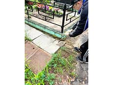 Благоустройство могилы (захоронения) Афанасьева Ратмира Алексеевича и Афанасьевой Валентины Сереевны в 2023 году в Сарове - Снимок №52