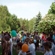 Посадка 200 кустарников аллеи Петра и Февронии в музее-заповеднике «Коломенское» (27 мая 2007 года)