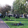 Закладка аллеи святых Петра и Февронии (22 октября 2006 года)