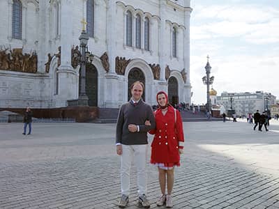 Храм Христа Спасителя и Парк Культуры имени М. Горького - 23.04.2023г.