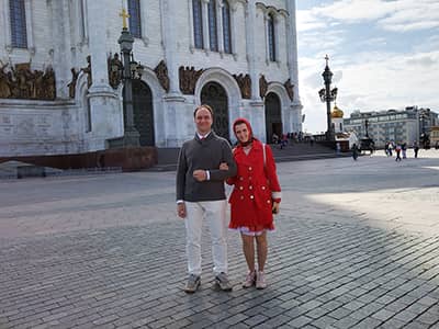 Храм Христа Спасителя и Парк Культуры имени М. Горького - 23.04.2023г.
