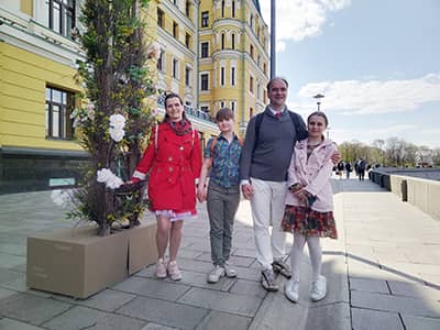 Храм Христа Спасителя и Парк Культуры имени М. Горького - 23.04.2023г.